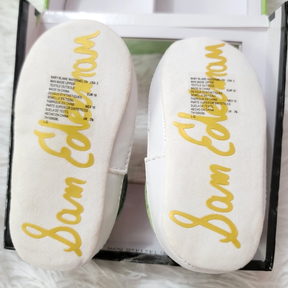 Sam Edelman Baby Blane Watermelon Shoes for Girls - Picture 4 of 13